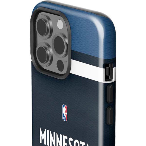 NBA Minnesota Timberwolves Jersey iPhone 15 Pro Impact Case